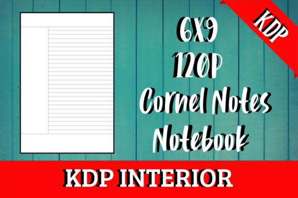 Cornel Notes Notebook KDP Interior for Publishers