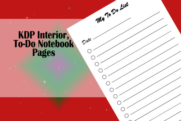 Evaluating KDP Interior To-Do Notebook Pages for Low Content Publishing