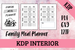 Evaluating the Family Meal Planner KDP Interior for Low Content Publishing
