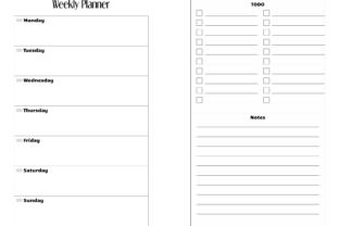 Evaluating the Undated Weekly Planner KDP Interior for Self-Publishing