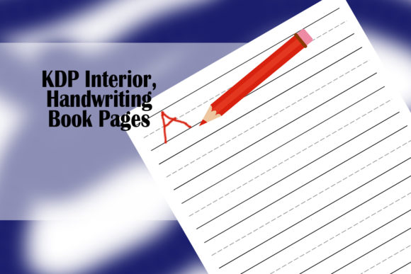 KDP Interior Handwriting Book Pages