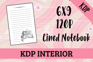 Lined Notebook with Owls KDP Interior: A Practical Asset for Low Content Publishers