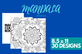 Mandala 30 Coloring Pages: Ready to Print PDF