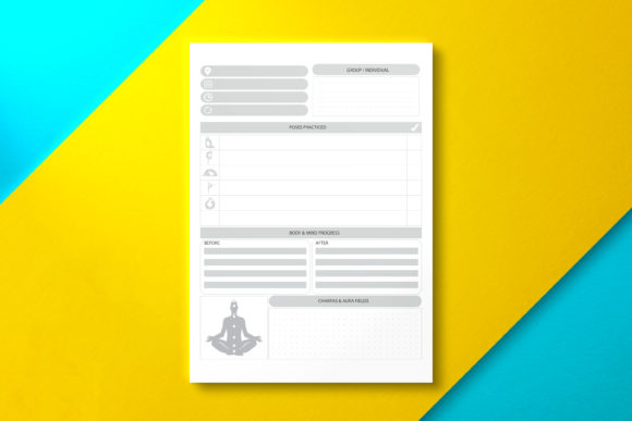 Yoga Journal Gray: A Versatile Design Asset for Wellness Publishing